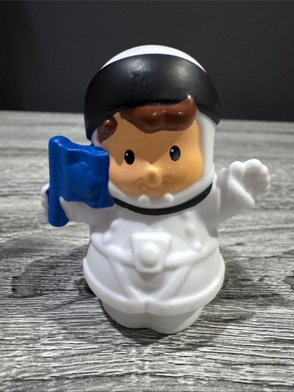 Fisher-Price | Little People: Astronaut Boy w/Flag - Collectible Toy Figure